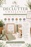 30 Day Declutter Challenge – Clear Your Space, Calm Your Mind